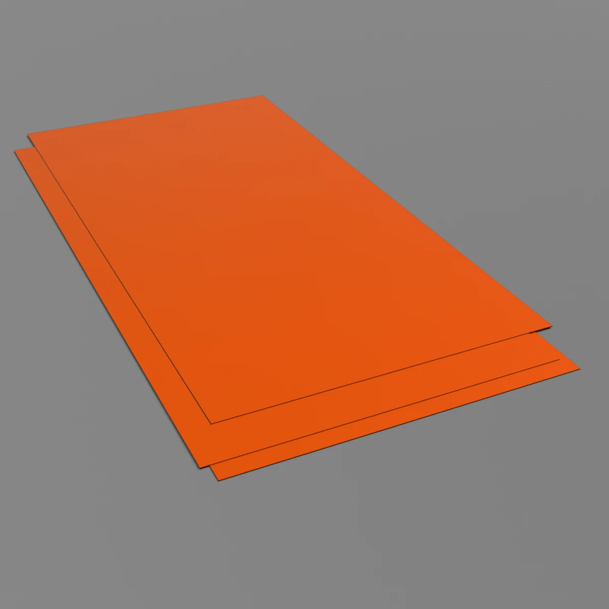 2.5mm Orange Hygienic Wall Cladding Sheet