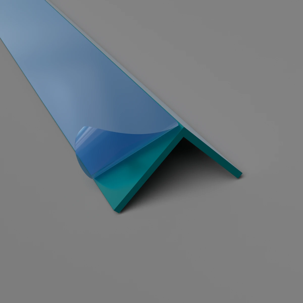 25mm (1") Angle Trim Teal