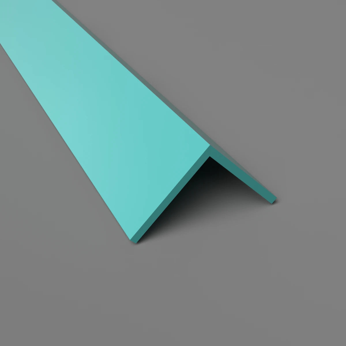 25mm (1") Angle Trim Turquoise