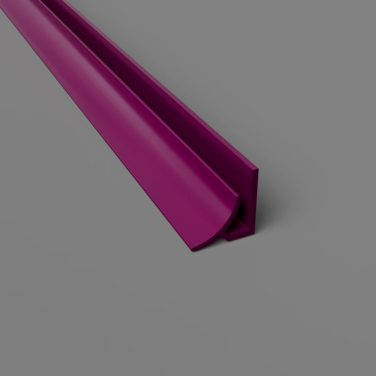 Internal Radius Corner Cladding Trim Purple