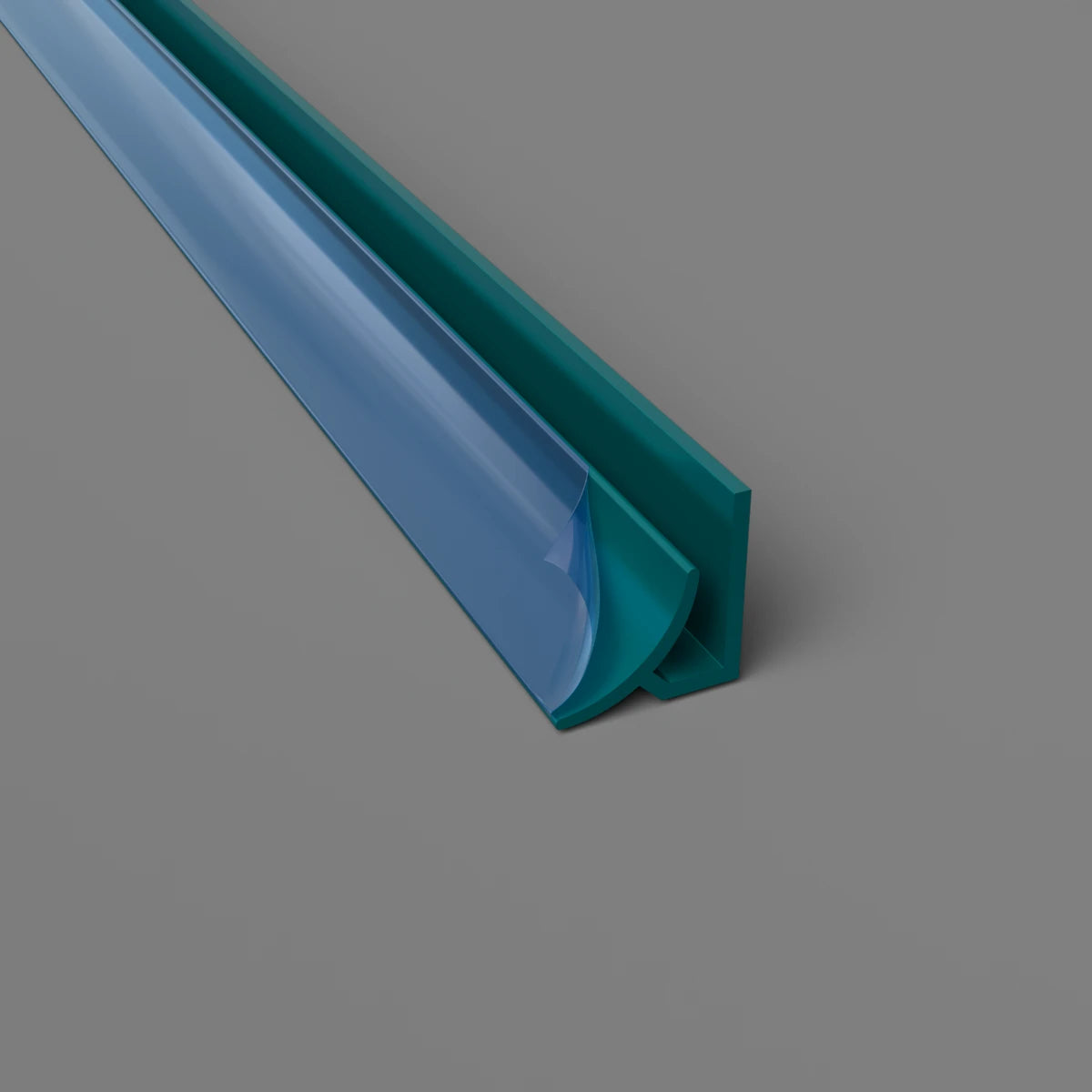 Internal Radius Corner Cladding Trim Teal