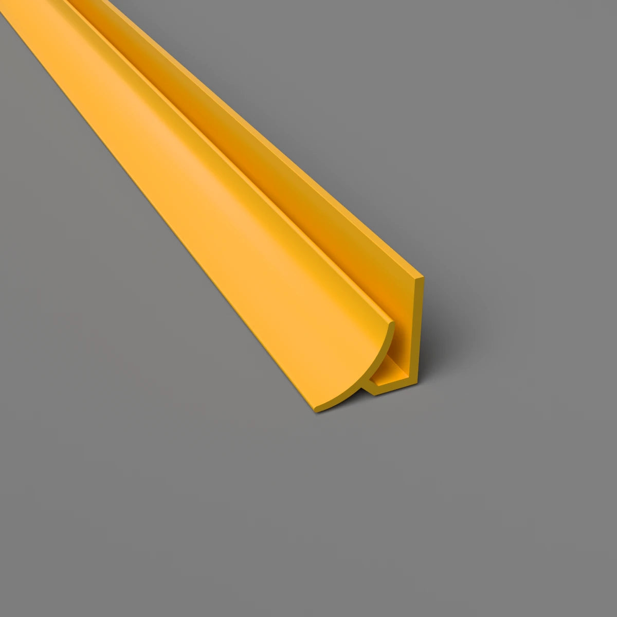 Internal Radius Corner Cladding Trim Yellow