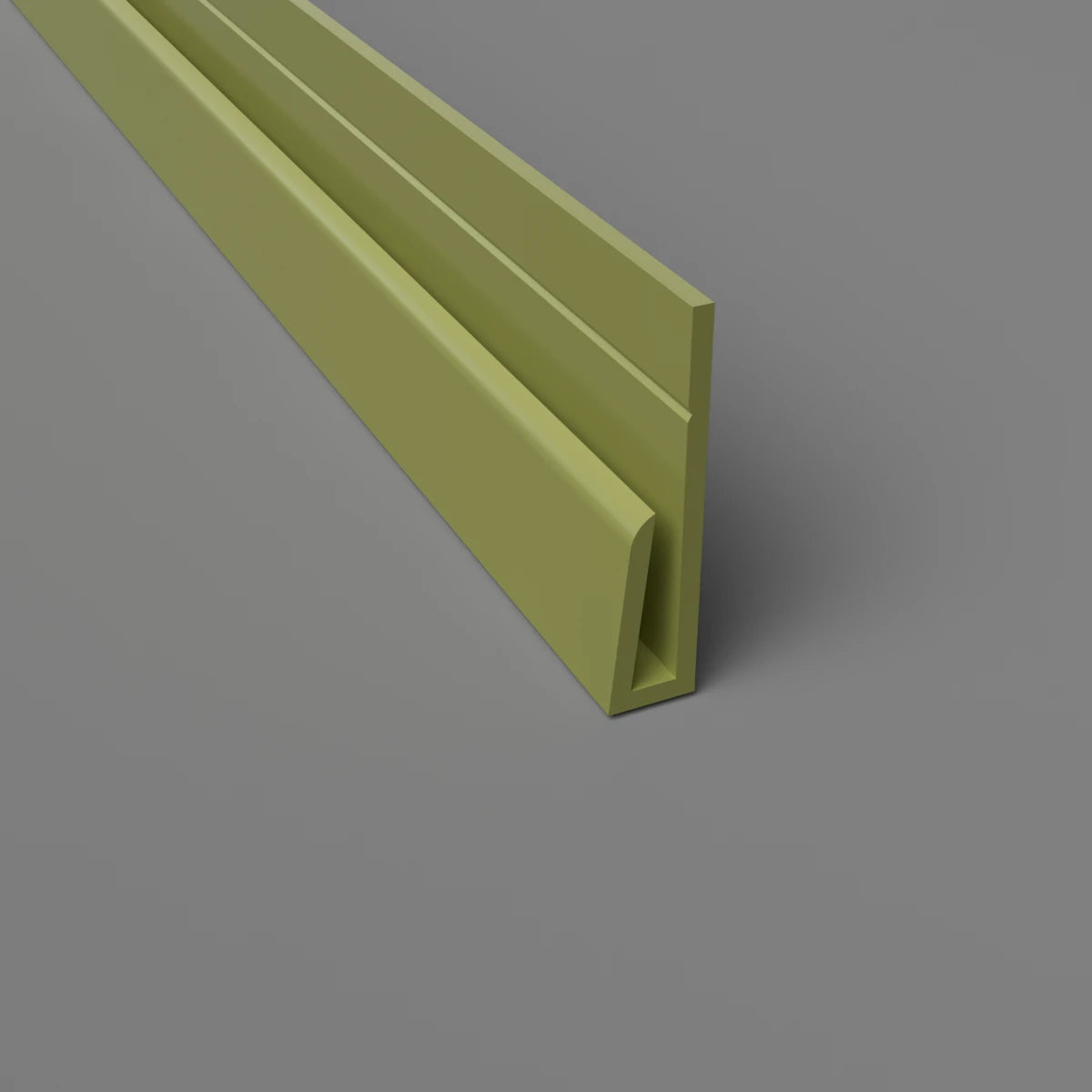 Cladding Edge Trim Olive Green