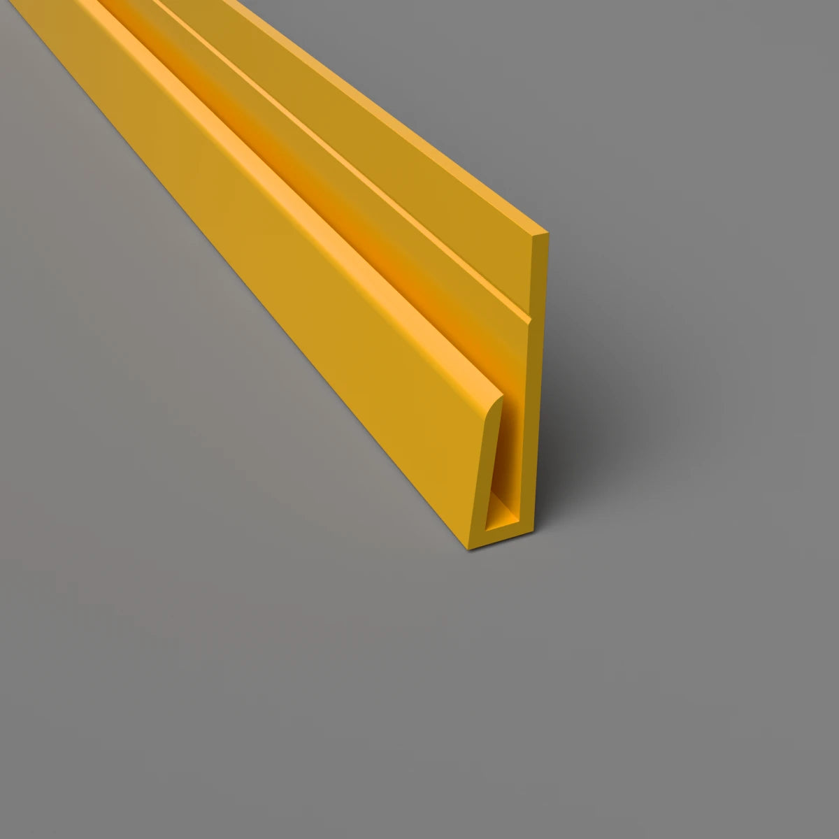 Cladding Edge Trim Yellow